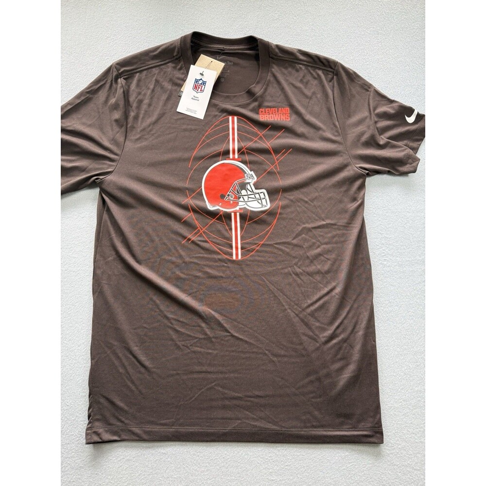 Nike Dri-Fit Cleveland Browns NFL Team Tee Shirt Medium NWT